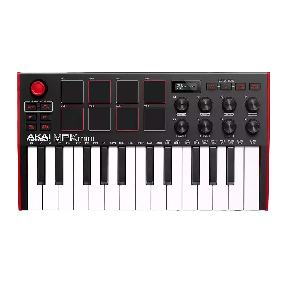 میدی کنترلر آکای ام پی کی مینی ام کی ۳ MPK Mini MK III (Like new) در حد نو