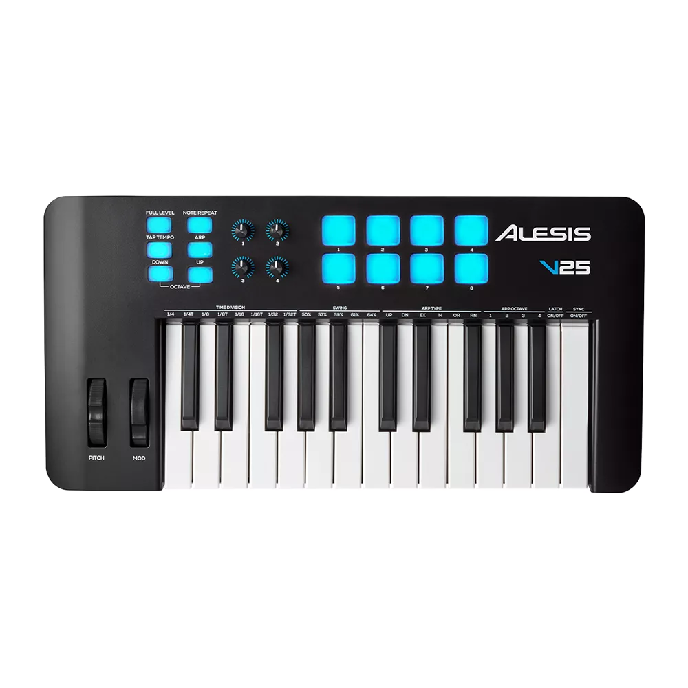 میدی کنترلر السیس وی ۲۵ ام کی ۲ V25 MKII