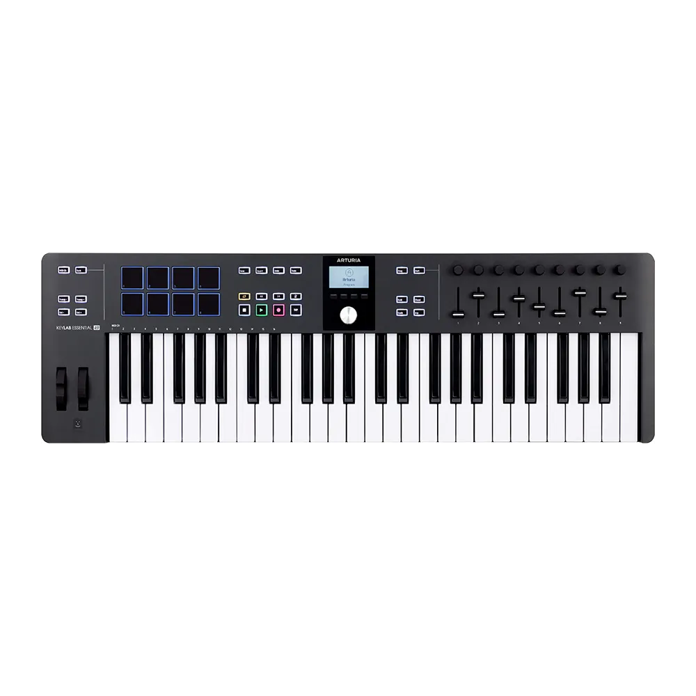 میدی کنترلر آرتوریا کی لب اسنشیال ۴۹ ام کی ۳ مشکی KeyLab Essential 49 MK3 Black