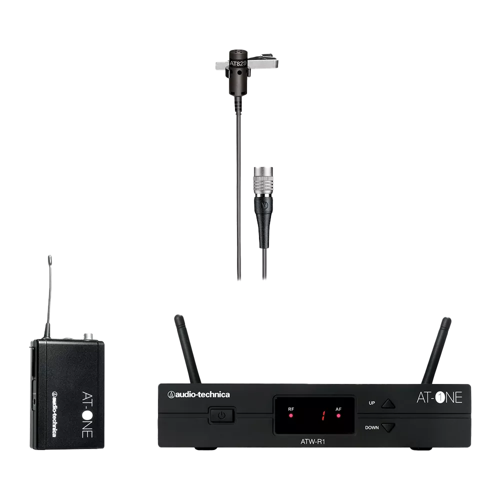میکروفون یقه ای بی سیم آدیو تکنیکا ATW-11 + AT829cW