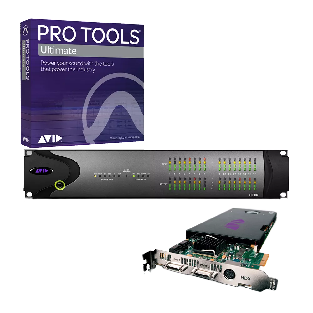 کارت صدای اوید بهمراه پروتولز با لایسنس دائمی HDX + ProTools (Permanent License) دست‌دوم