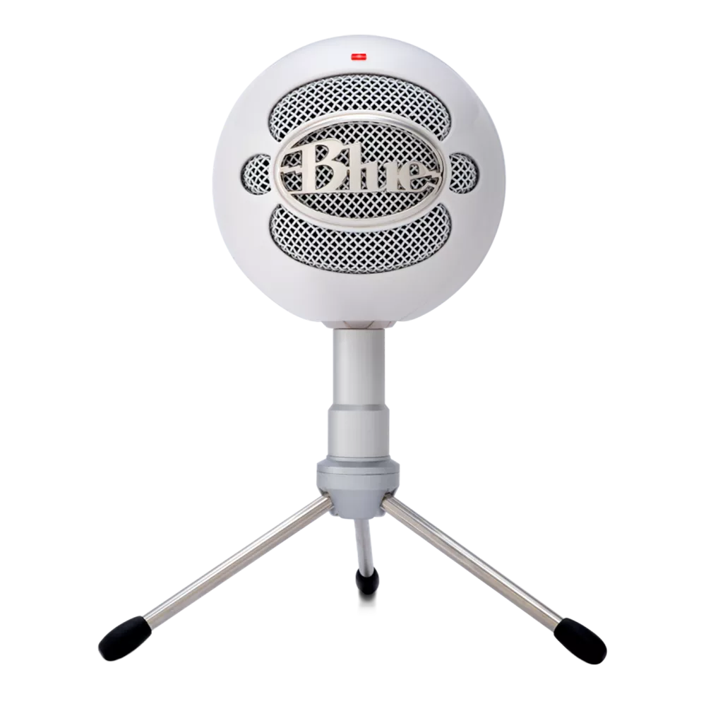 میکروفون یو اس بی بلو اسنوبال سفید Snowball Textured White