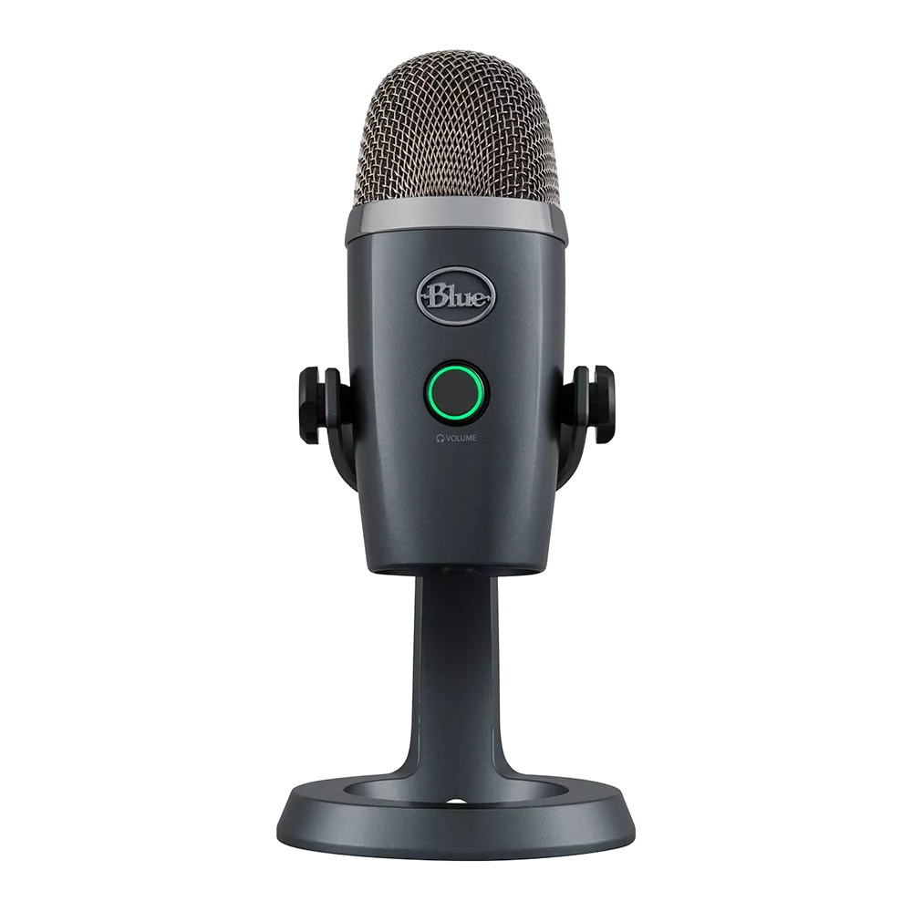 میکروفون یو اس بی بلو یتی نانو خاکستری تیره Yeti Nano Shadow Grey