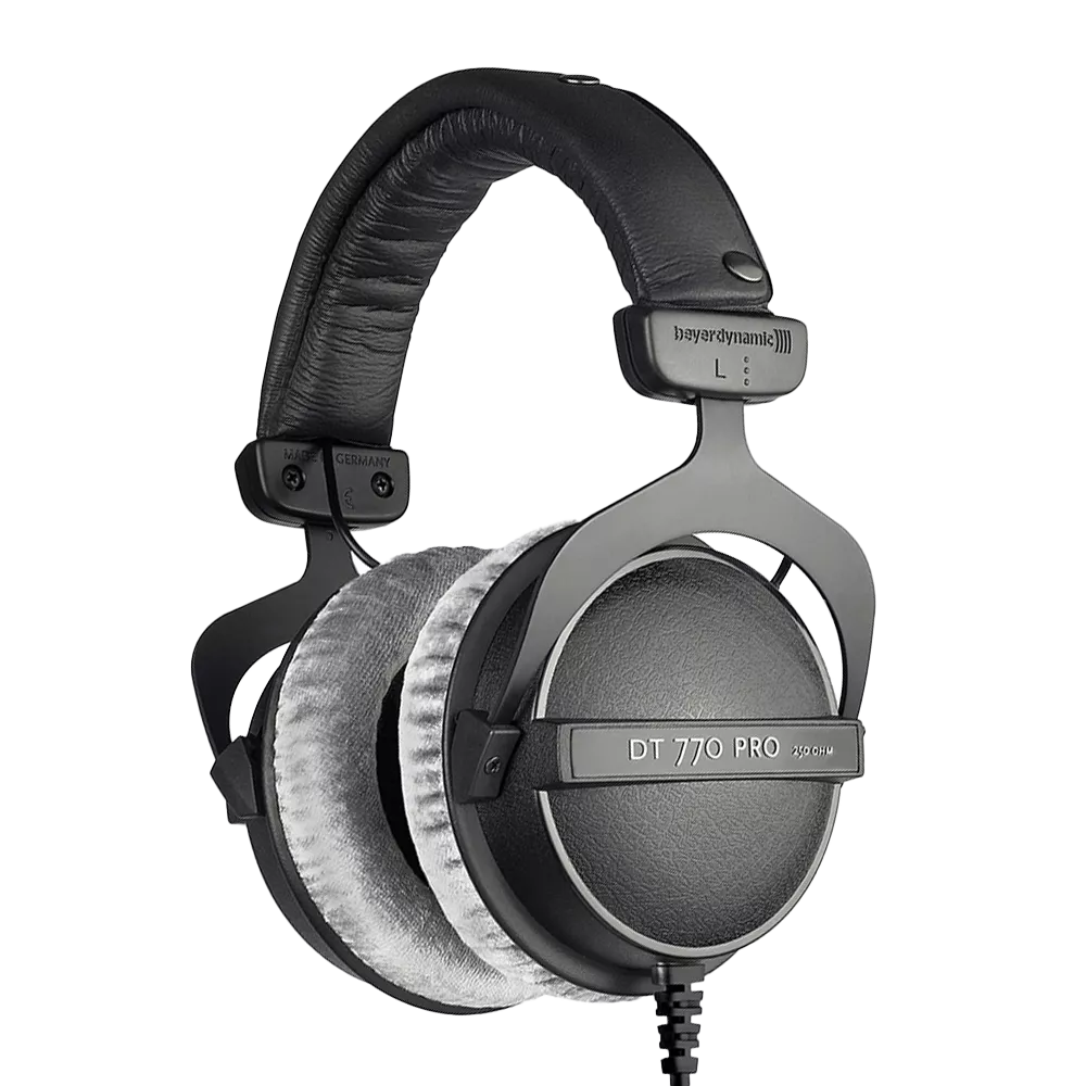 هدفون بیرداینامیک دی تی ۷۷۰ پرو ۲۵۰ اهم DT 770 Pro 250 ohm در حد نو