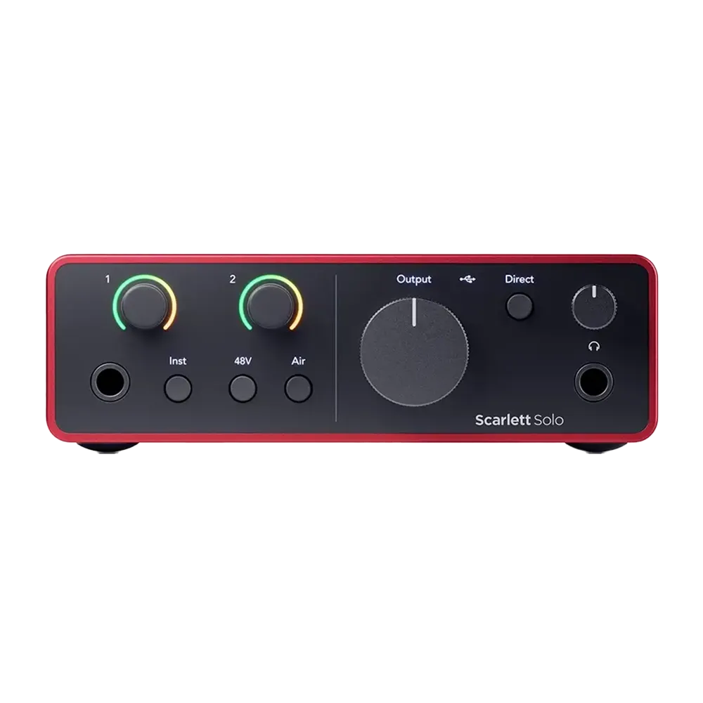 کارت صدا فوکسرایت اسکارلت سولو نسل ۴ Scarlett Solo 4th Gen
