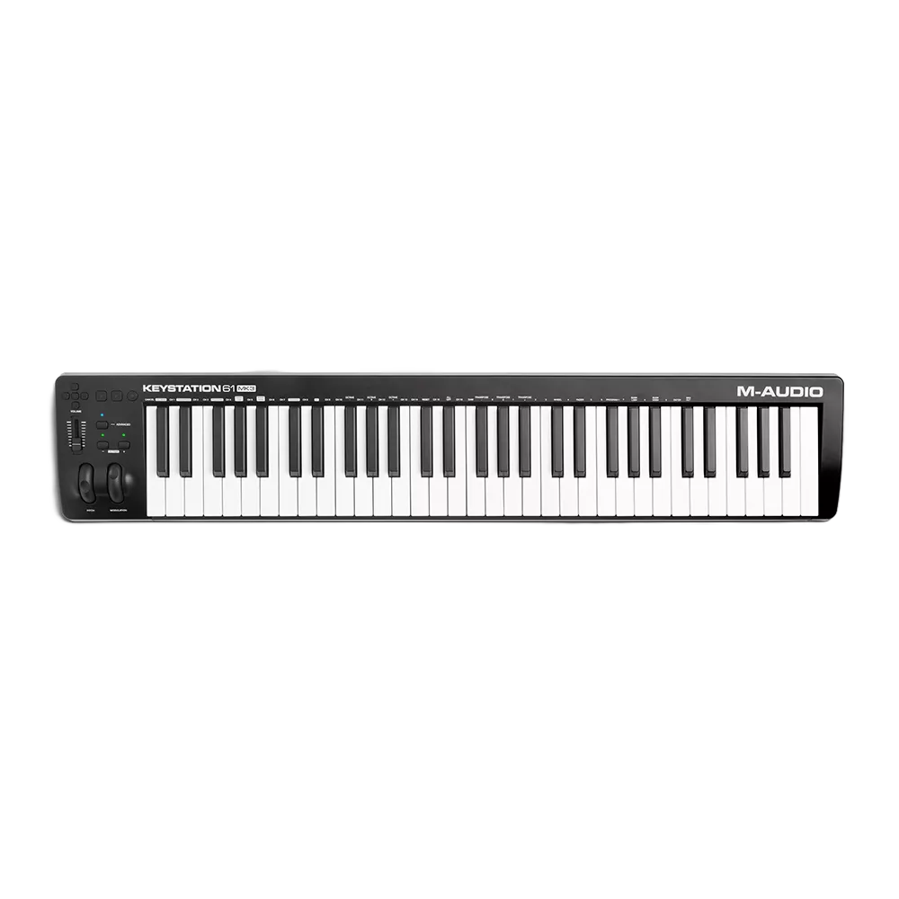 میدی کنترلر ام آدیو کی استیشن ۶۱ ام کی ۳ Keystation 61 MK3 در حد نو