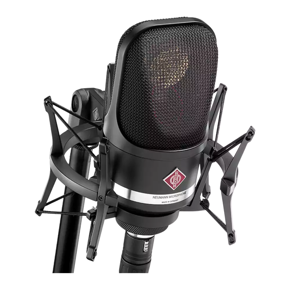 میکروفون نویمن تی ال ام ۱۰۷ مشکی بهمراه لرزه گیر TLM 107 Studio Set Black