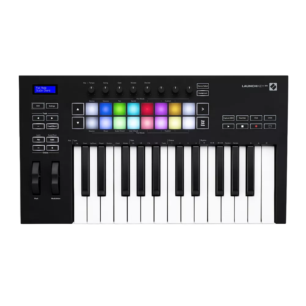 میدی کیبورد نویشن لانچکی ۲۵ ام کی ۳ Launchkey 25 MK3