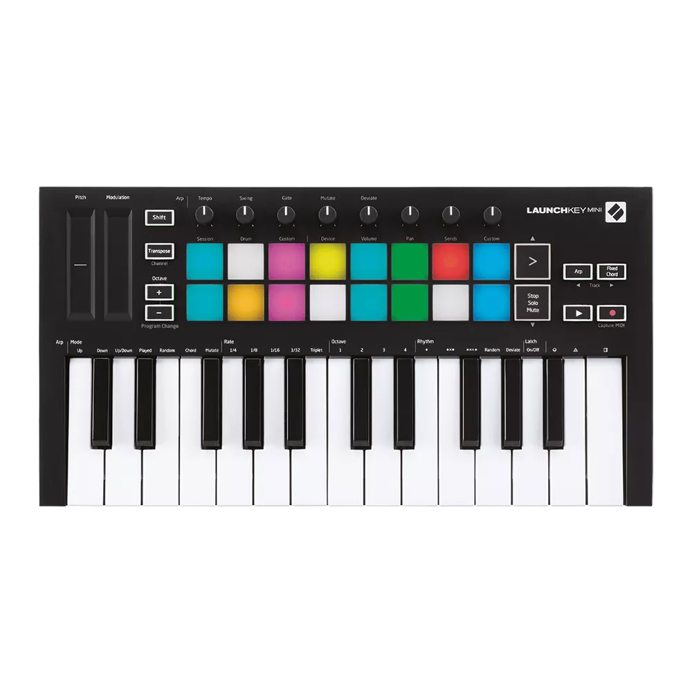 میدی کیبورد نویشن لانچکی مینی ام کی ۳ Launchkey Mini MK3
