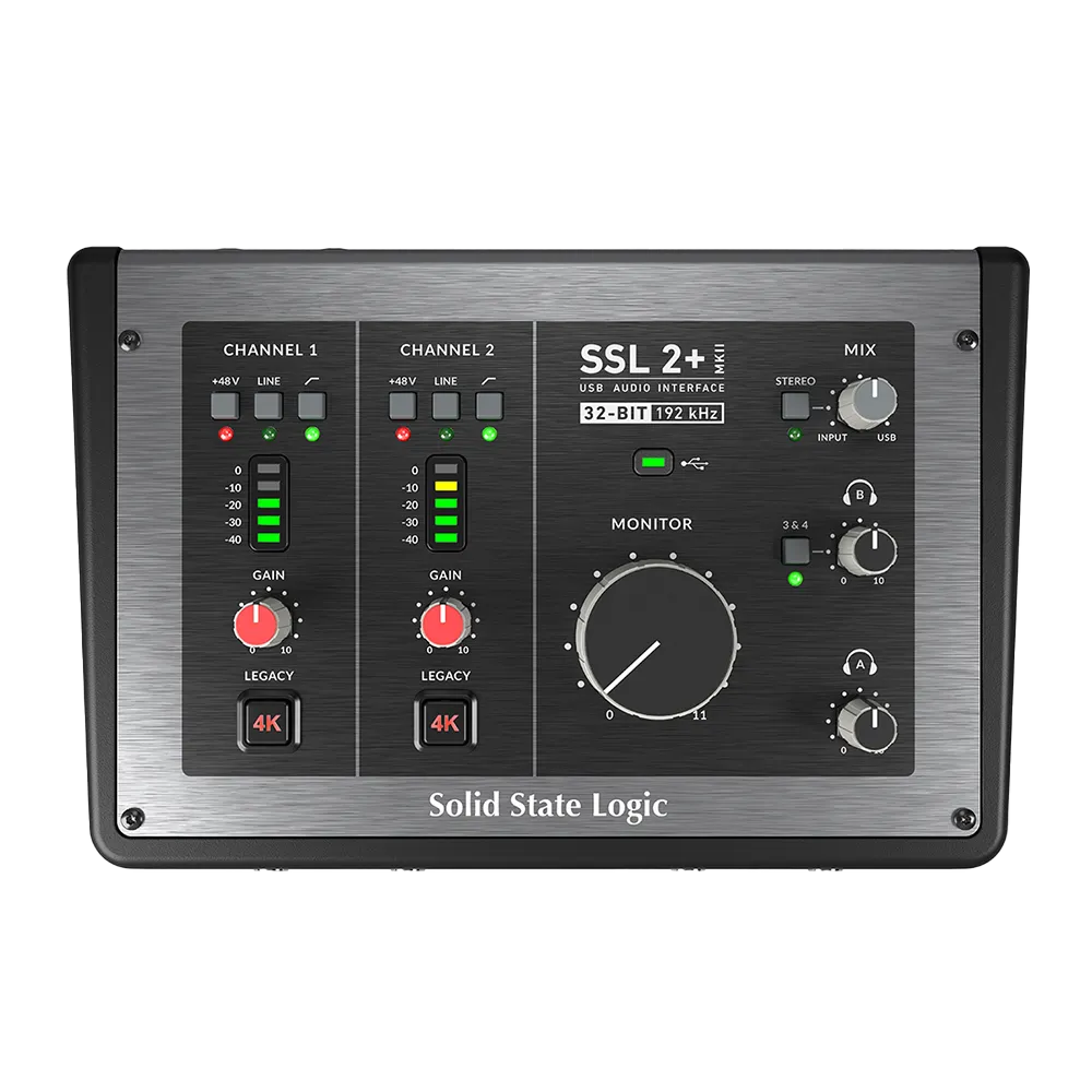 کارت صدا اس اس ال ۲ پلاس ام کی ۲ SSL 2+ MKII