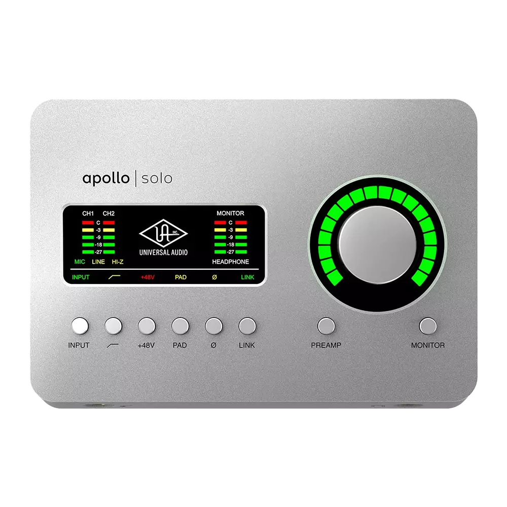 کارت صدا یونیورسال آدیو آپولو سولو یو اس بی هریتیج Apollo Solo USB Heritage Edition در حد نو