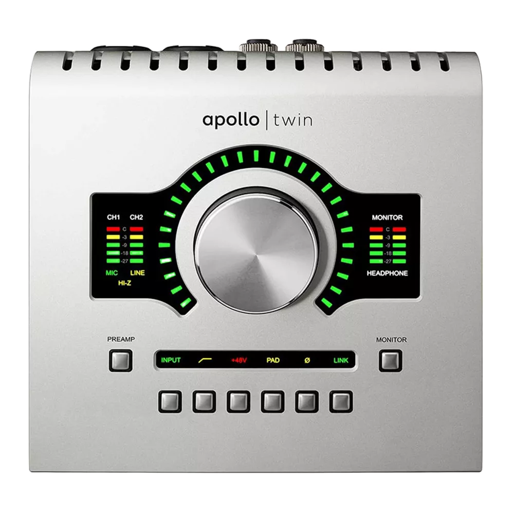 کارت صدا یونیورسال آدیو آپولو تویین یو اس بی دو هریتیج Apollo Twin USB DUO Heritage Edition