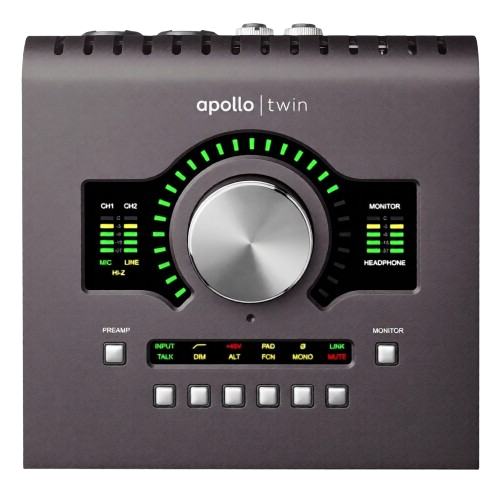 کارت صدا یونیورسال آدیو آپولو تویین کواد - فول پلاگین Apollo Twin QUAD MK2 Full Plugin (Used) دست‌دوم