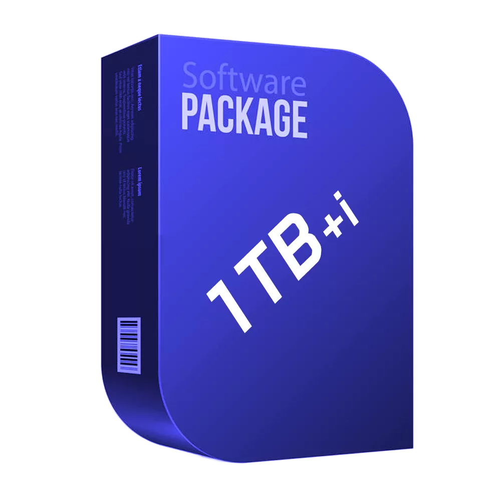 پکیج یک ترابایتی نرم افزار به همراه نصب 1 TB Software Package + Installation