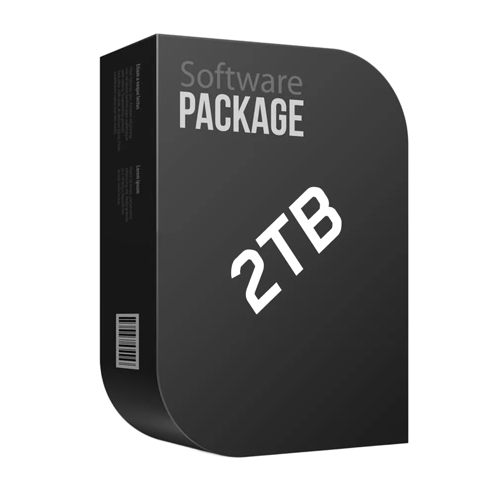 پکیج ۲ ترابایتی نرم افزار 2 TB Software Package
