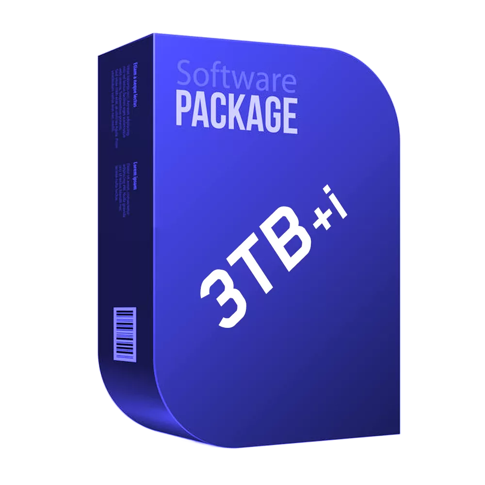 پکیج ۳ ترابایتی نرم افزار به همراه نصب 3 TB Software Package + Installation