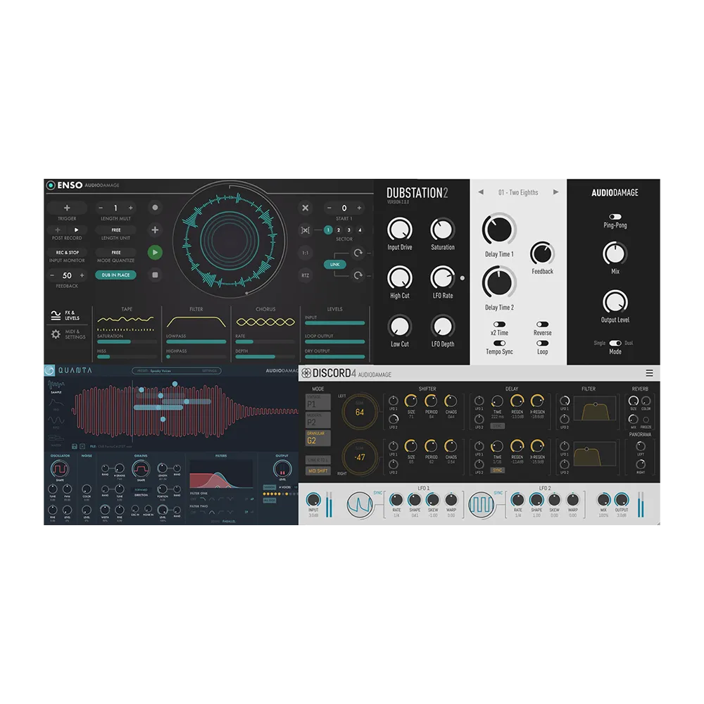 پکیج پلاگین Audio Damage Bundle-Mac