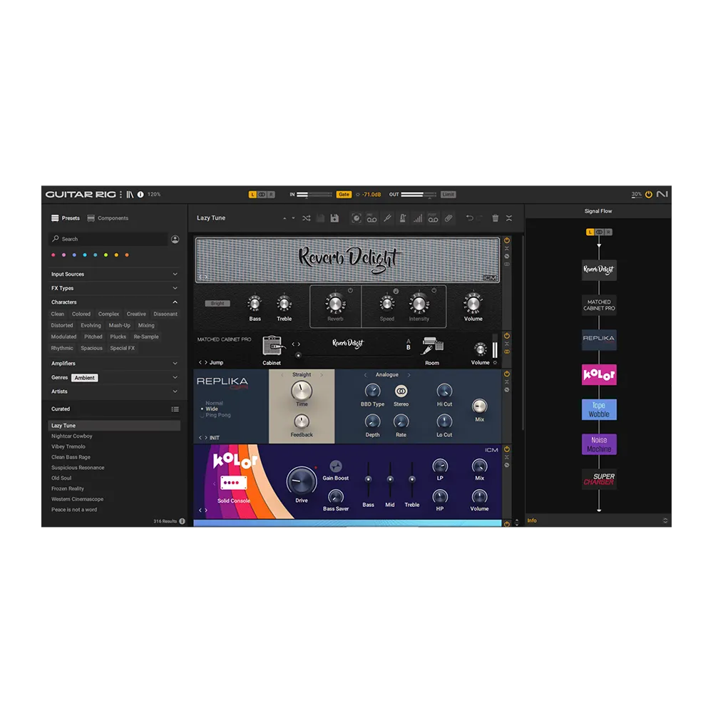 نیتیو اینسترومنتس گیتار ریگ Native Instruments Guitar Rig Pro v7.0.2-V.R - Win