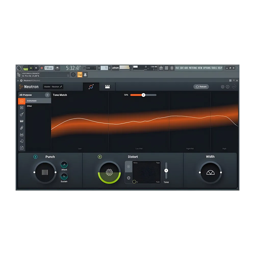 پلاگین نئوترون 5 Izotope Neutron 5 v5.1.0.1254 - Mac