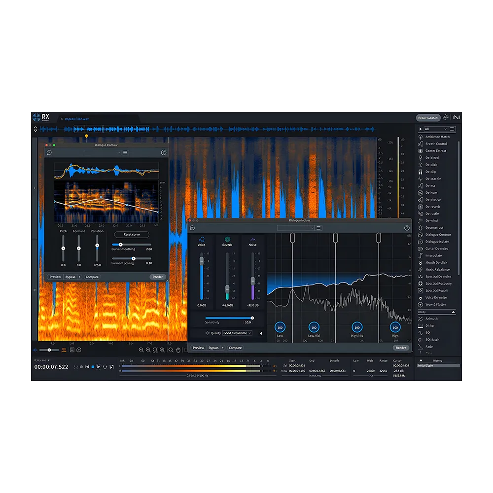 پلاگین ایزوتوپ آر ایکس 11 Izotope RX 11 Advanced v11.2.0 - Mac