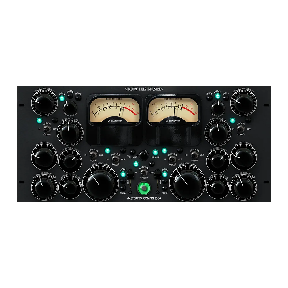 پلاگین آلیانس شدو هیلز Plugin Alliance Shadow Hills Mastering Compressor v1.6.0- Mac