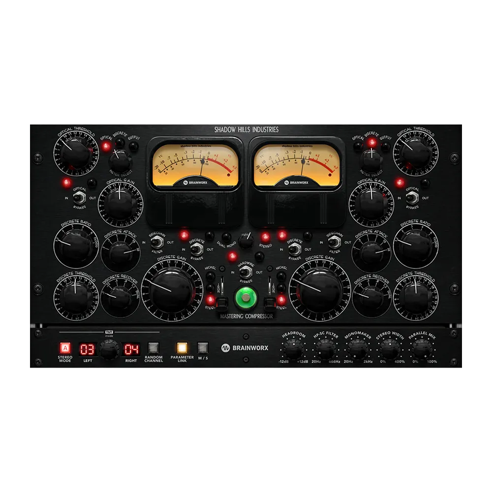 پلاگین آلیانس شدو هیلز Plugin Alliance Shadow Hills Mastering Compressor Class A v1.5.0- Mac