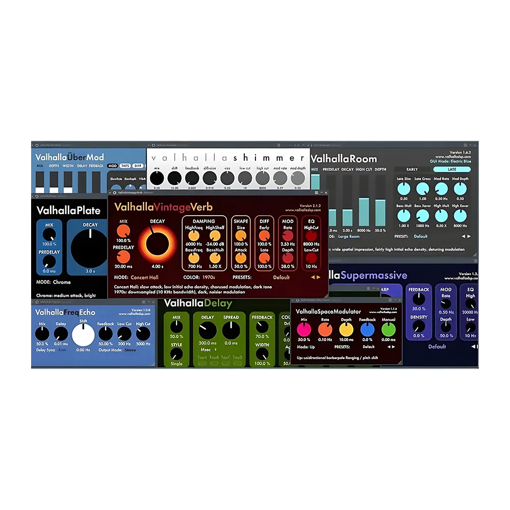 باندل پلاگین والهالا - مک Valhalla dsp Bundle 2025.05 - Mac